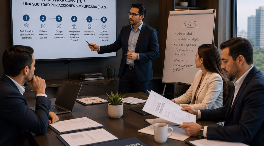 Sociedad por Acciones Simplificada y análisis de ventajas, límites y obligaciones para emprendedores