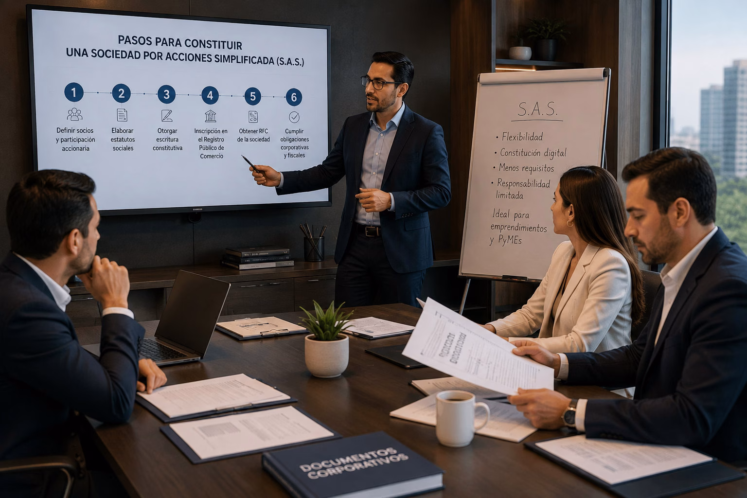 Sociedad por Acciones Simplificada y análisis de ventajas, límites y obligaciones para emprendedores