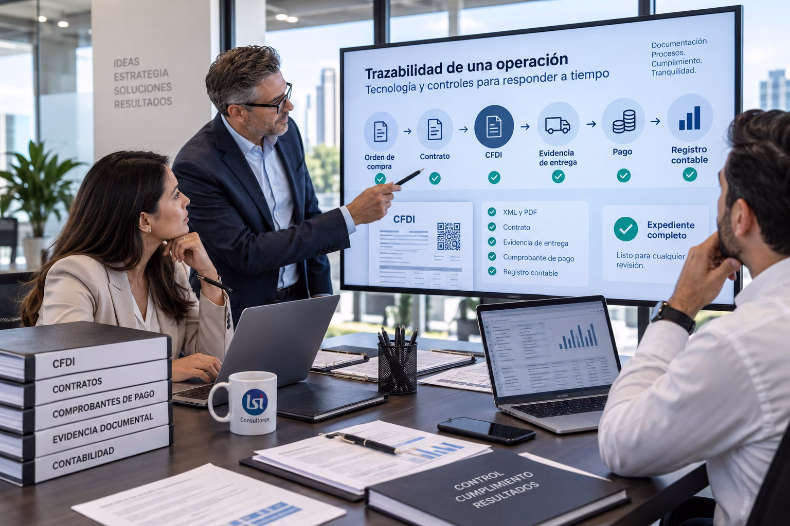 Fiscalización exprés de CFDI con tecnología, trazabilidad y control documental